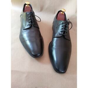 Hugo Boss Men's Shoes Business Man Luxury Leather Brown Made In Italy